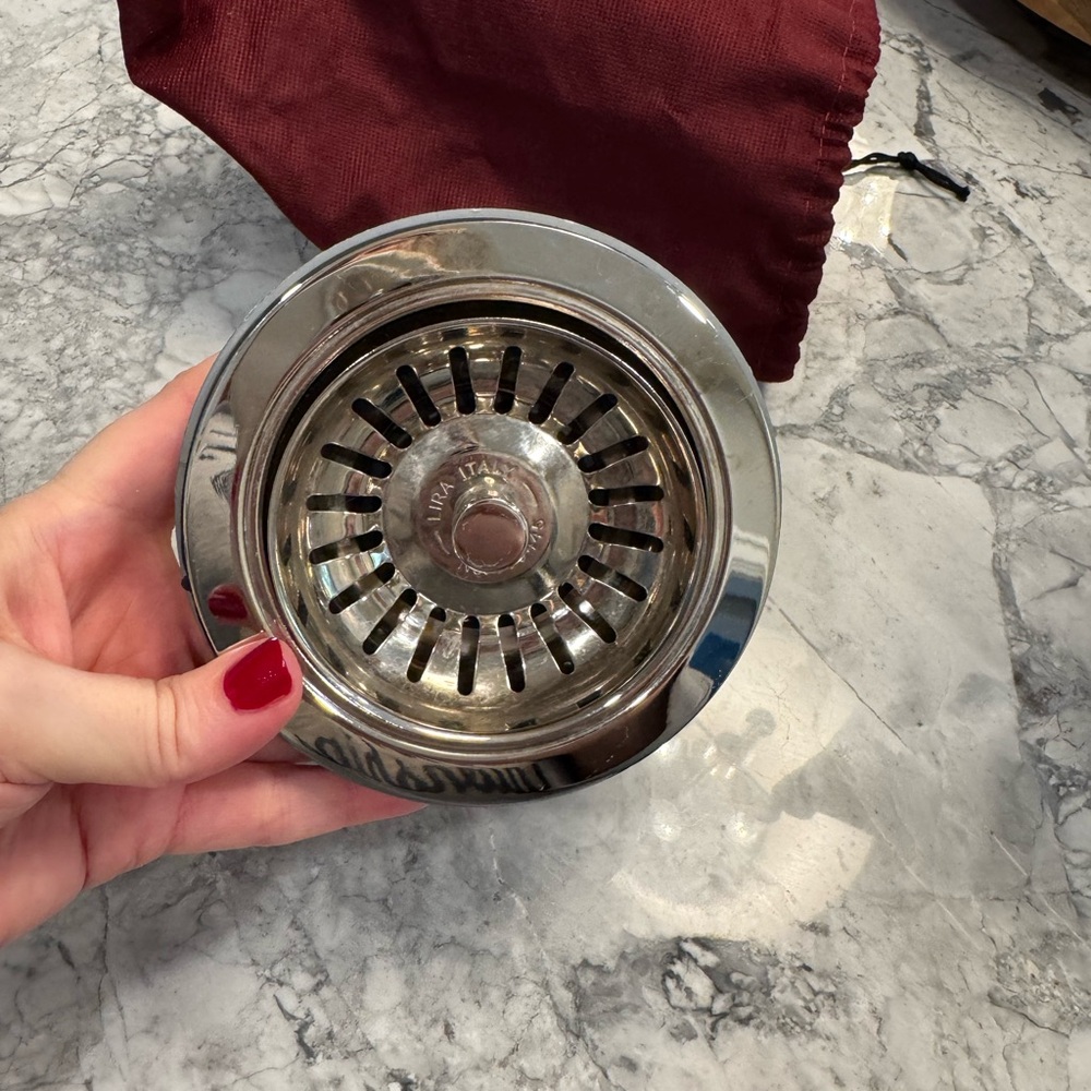 Rohl Polished Nickel Basket Strainer - Picture 2 of 3